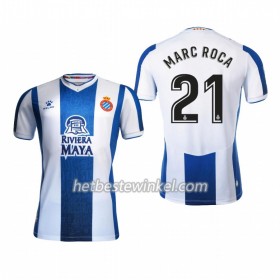 RCD Espanyol Marc Roca 21 Voetbalshirts Thuis 2019/20